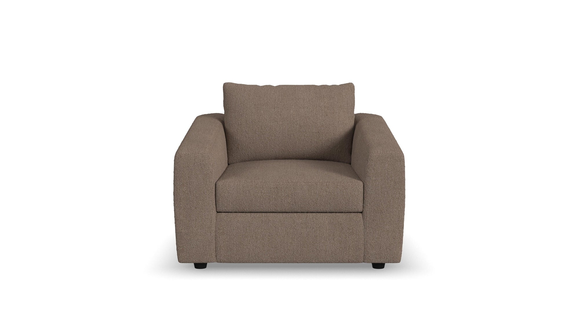 Chevy - Fabric Dining Chair - Brown