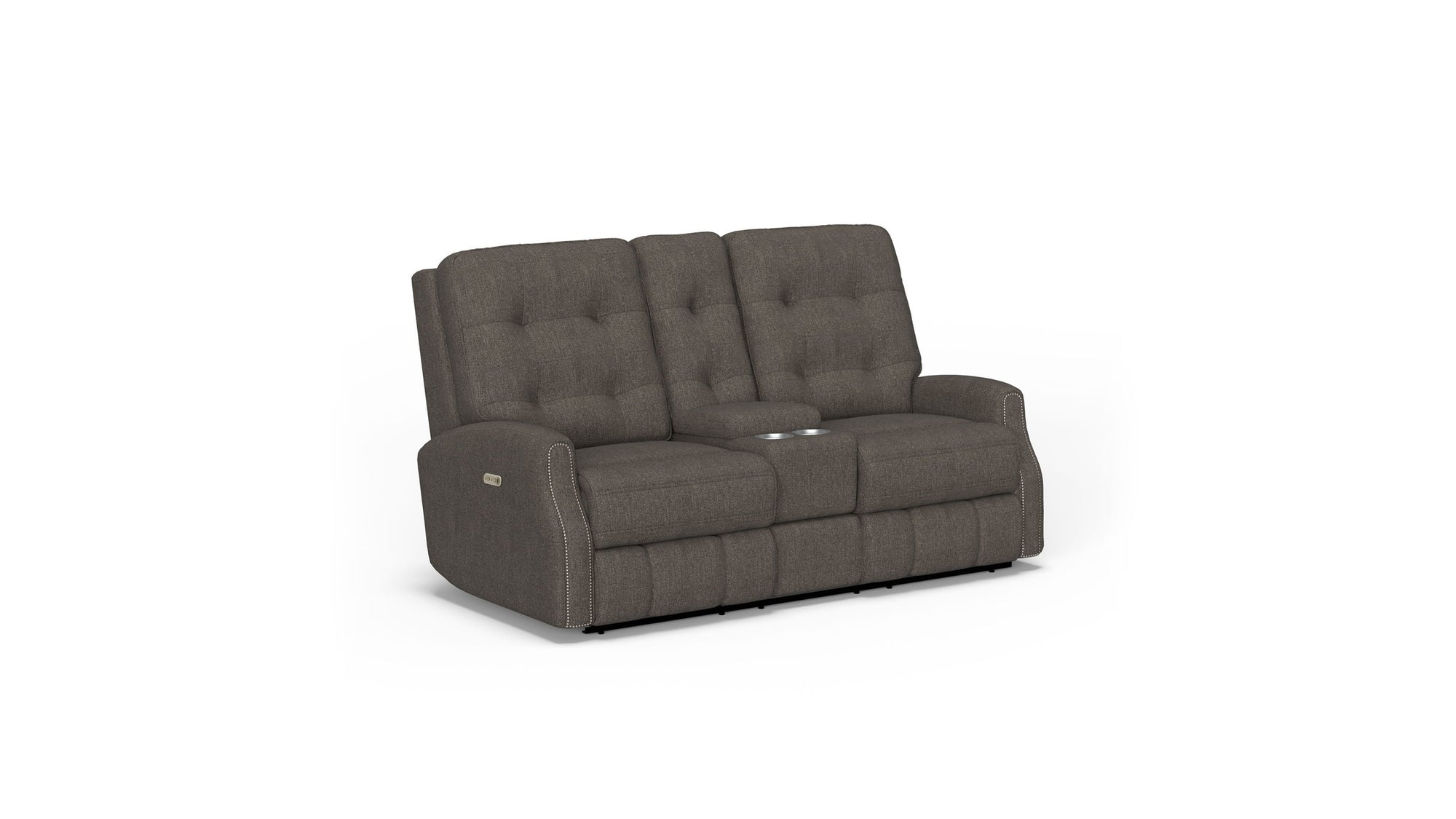 Devon - Reclining Loveseat, Nailhead Trim