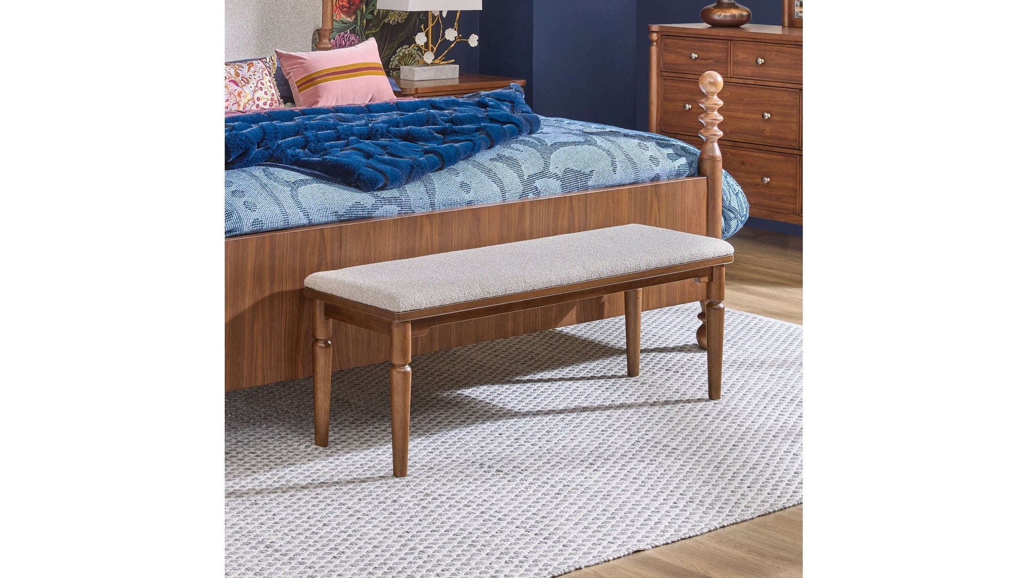 Azalea - Bench - Walnut