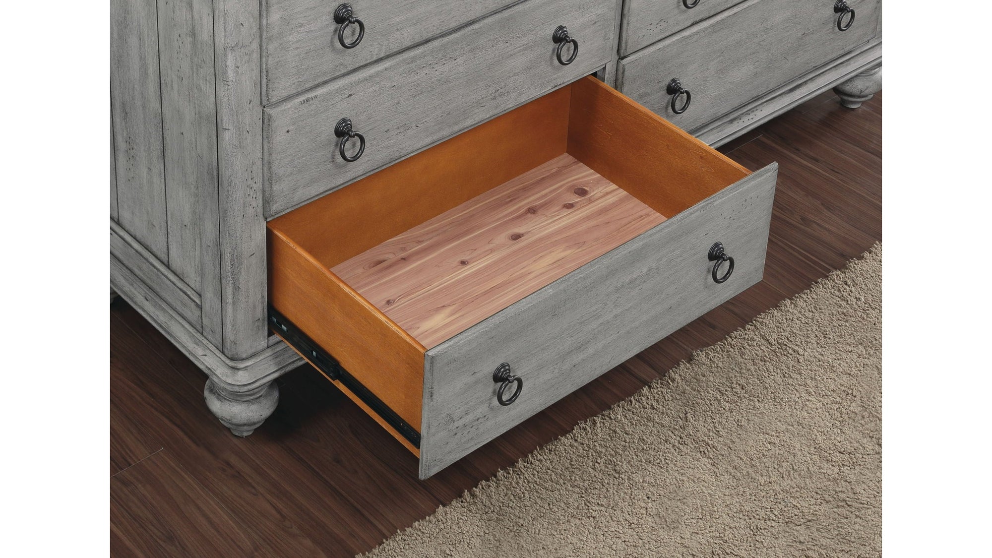 Plymouth - Dresser - Gray