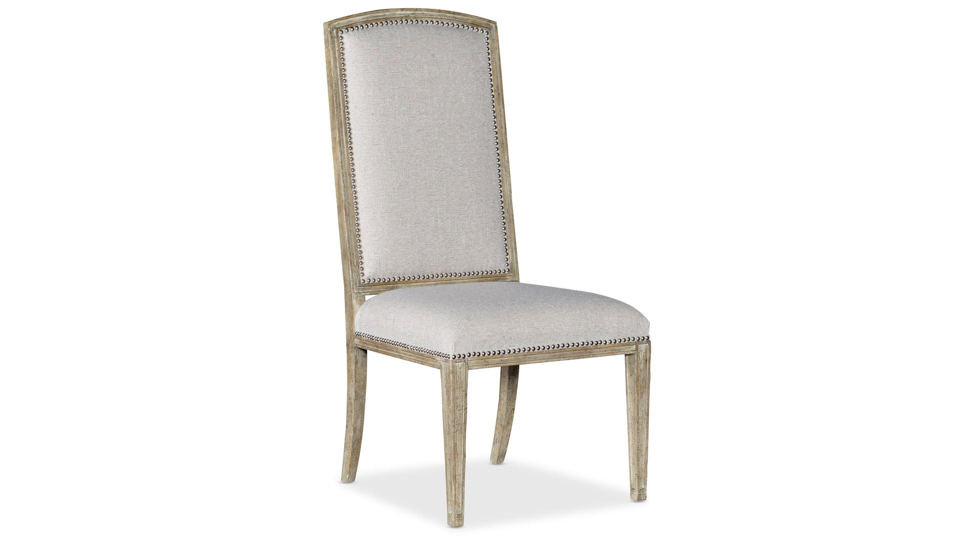 Castella - Upholstered Side Chair - Beige / Light Brown