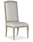 Castella - Upholstered Side Chair - Beige / Light Brown