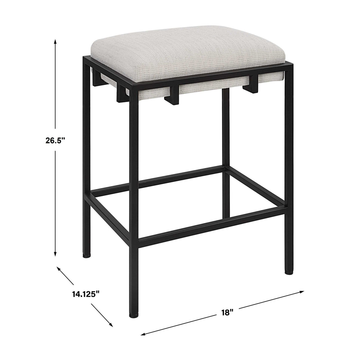 Paradox - Counter Stool - White