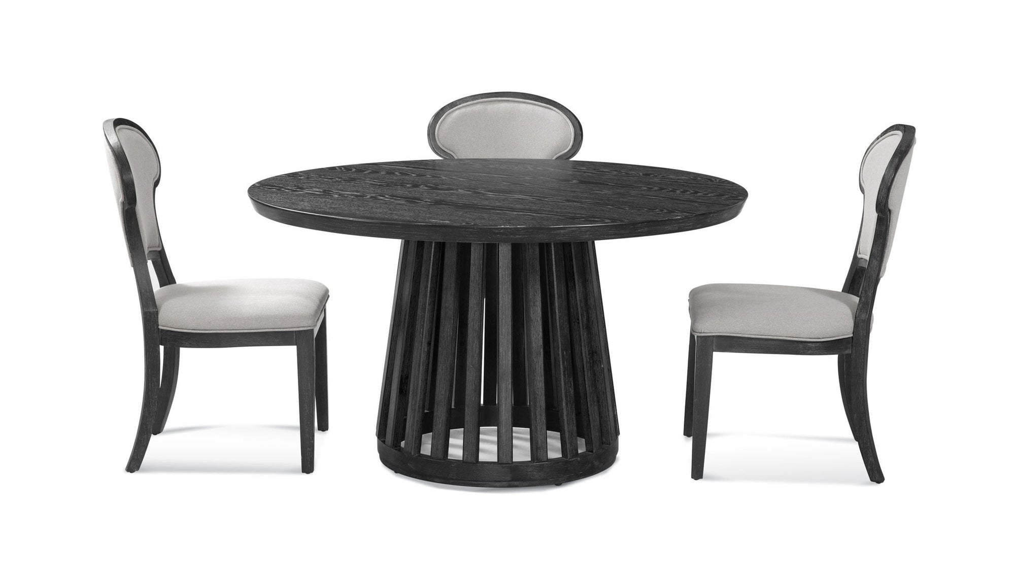 Mateo - Round Dining Table - Black