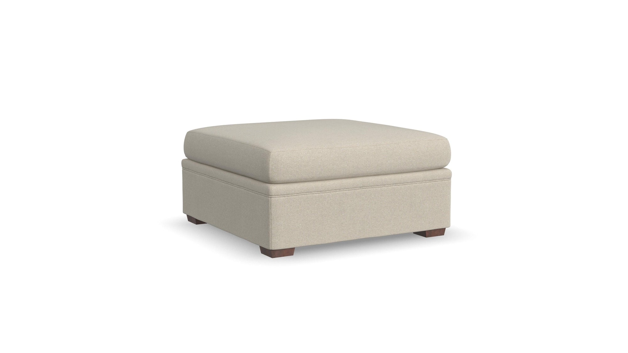 Evelyn - Transitional Square Cocktail Ottoman