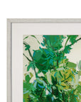 Floral Play I Framed Print - Green