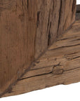 Rennick - Large Reclaimed Pine Mirror - Dark Brown