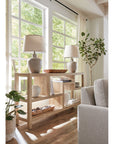Vineyard Row - Small Console - Light Brown