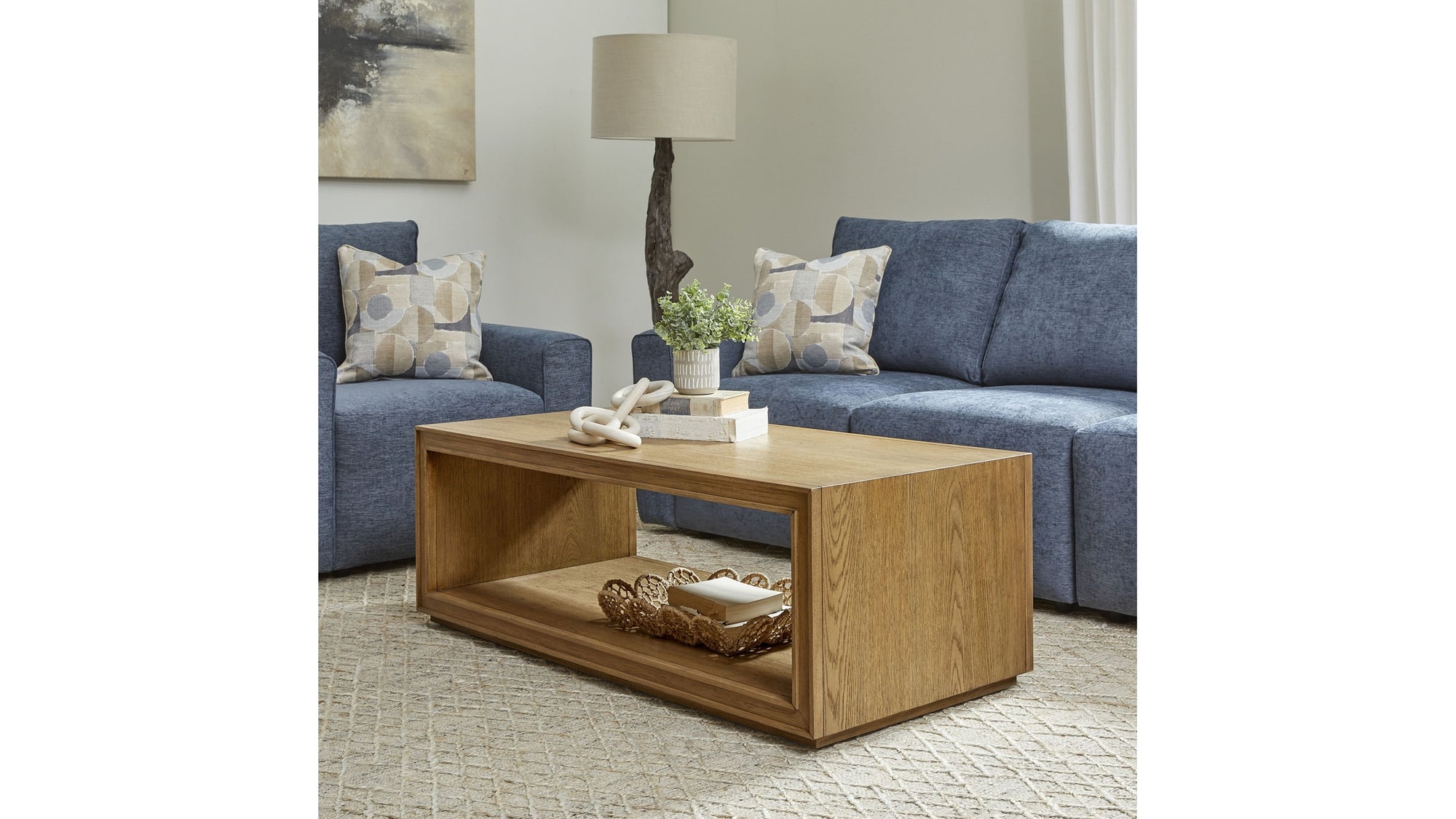 Waterfall - Coffee Table with Casters