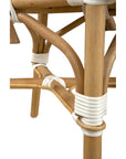 Jade - Side Chair Set of 2 - White / Light Brown