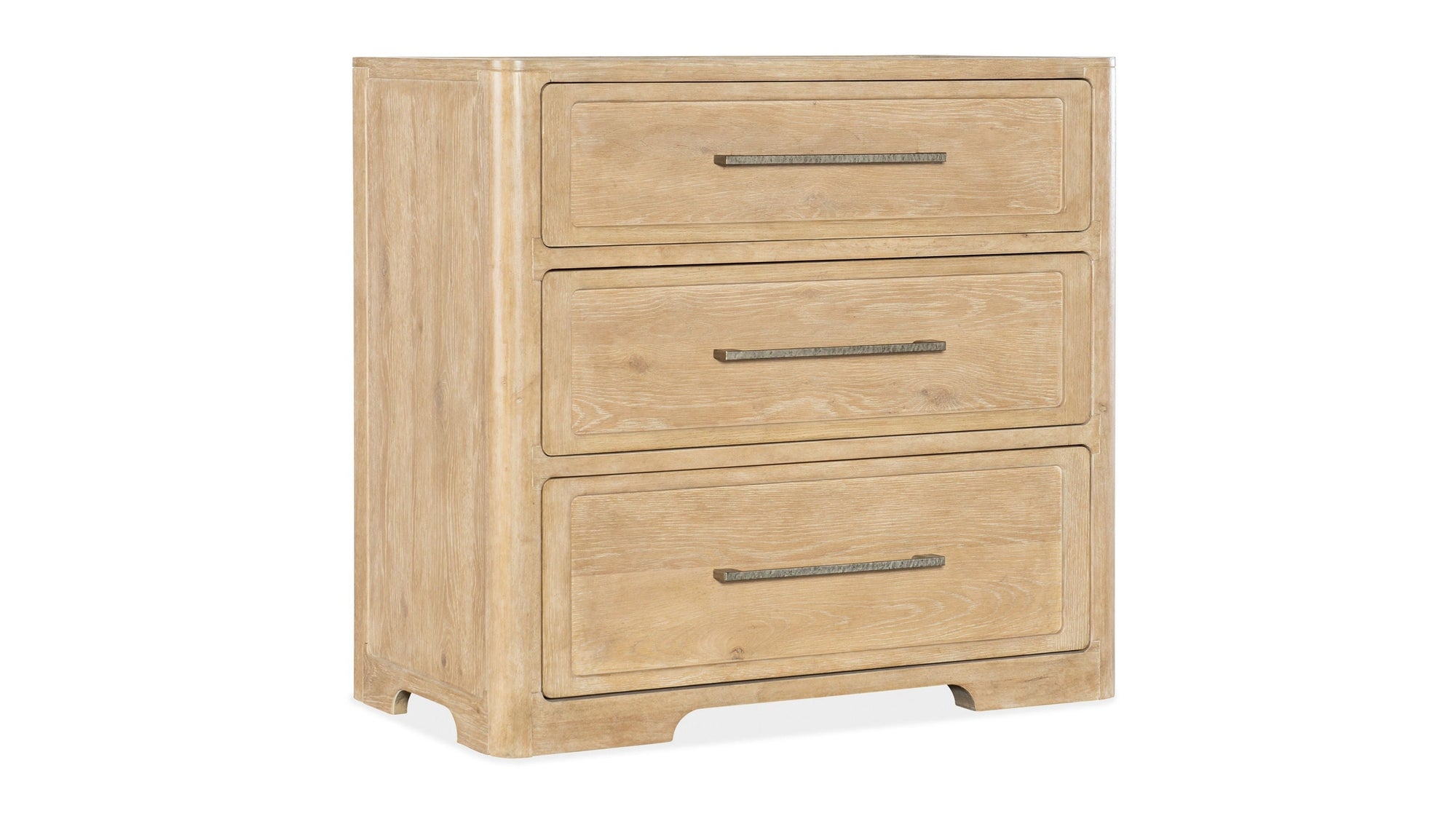 Retreat - Three-Drawer Nightstand - Beige