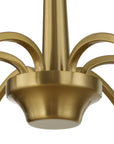 Barcelona - 6 Light Brass Chandelier - Gold
