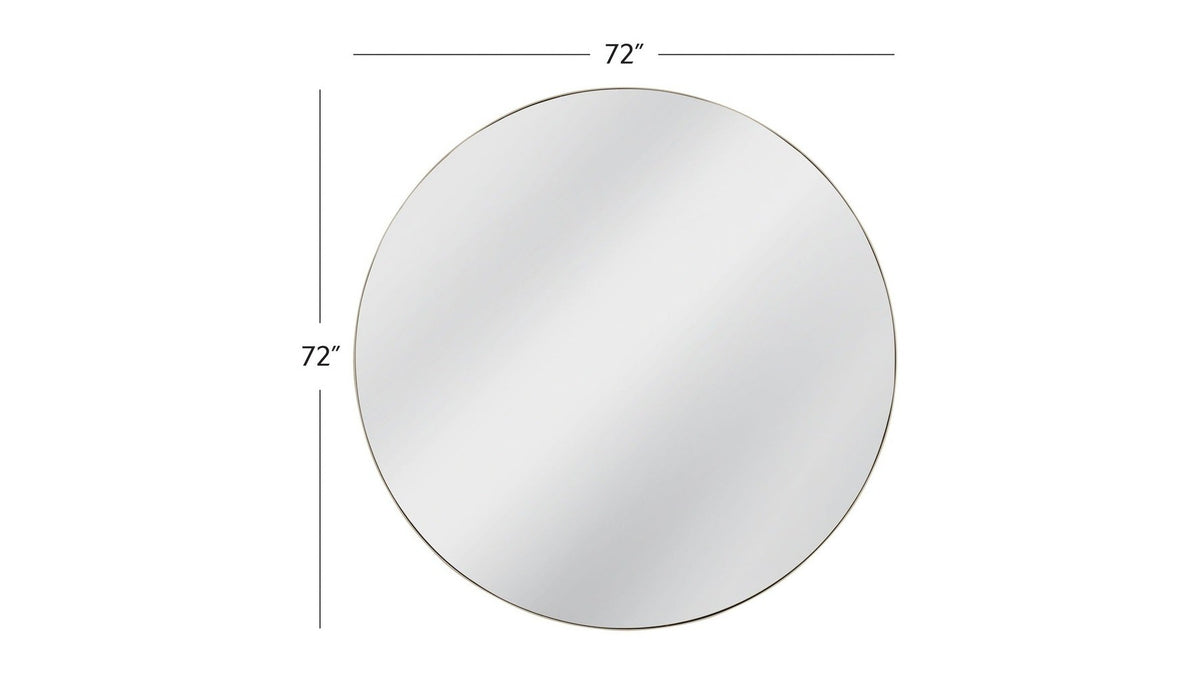 Eltham - Wall Mirror - Pearl Silver