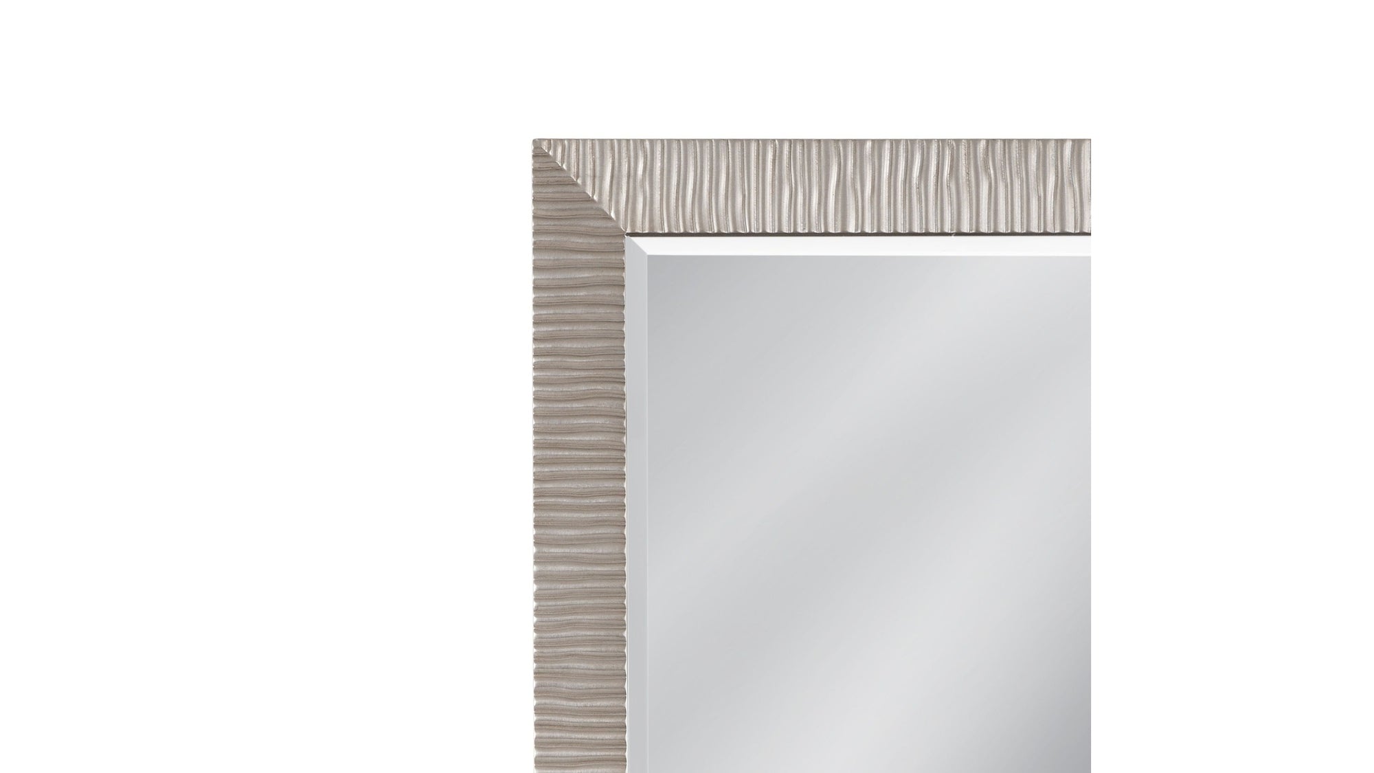 Saydona - Wall Mirror - Pearl Silver