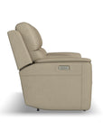 Henry - Power Reclining Loveseat With Console & Power Headrests & Lumbar