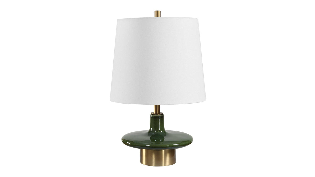 Sieler - Table Lamp - Glossy Green