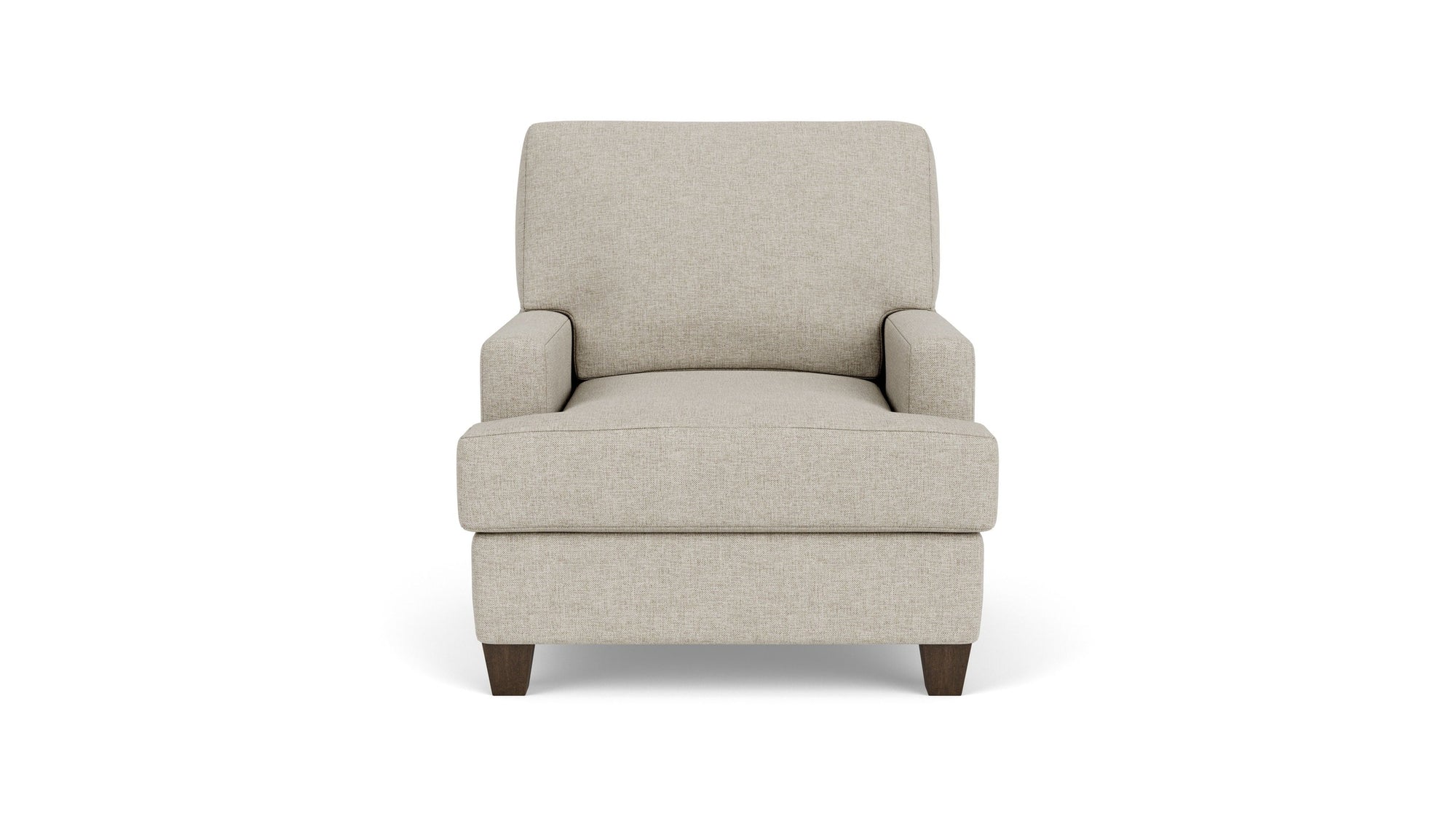 Moxy - Fabric Chair, Straight Track Arms