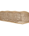 Tino - Rattan Bench - Woodtone