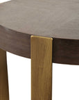 Drew - Brass Accent Table - Bronze