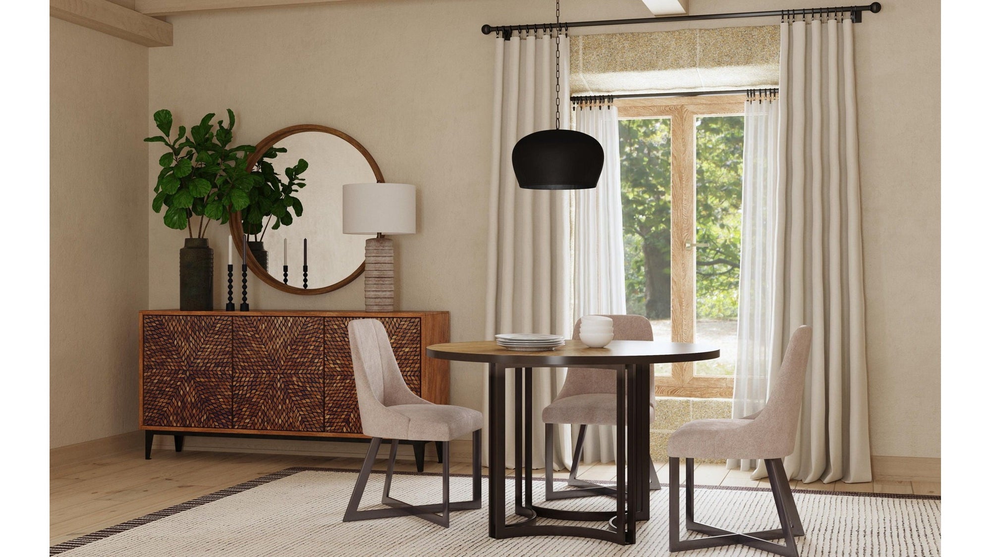 Trucco - Dining Table - Black