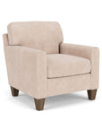 Moxy - Fabric Chair, Rounded Mailbox Arms