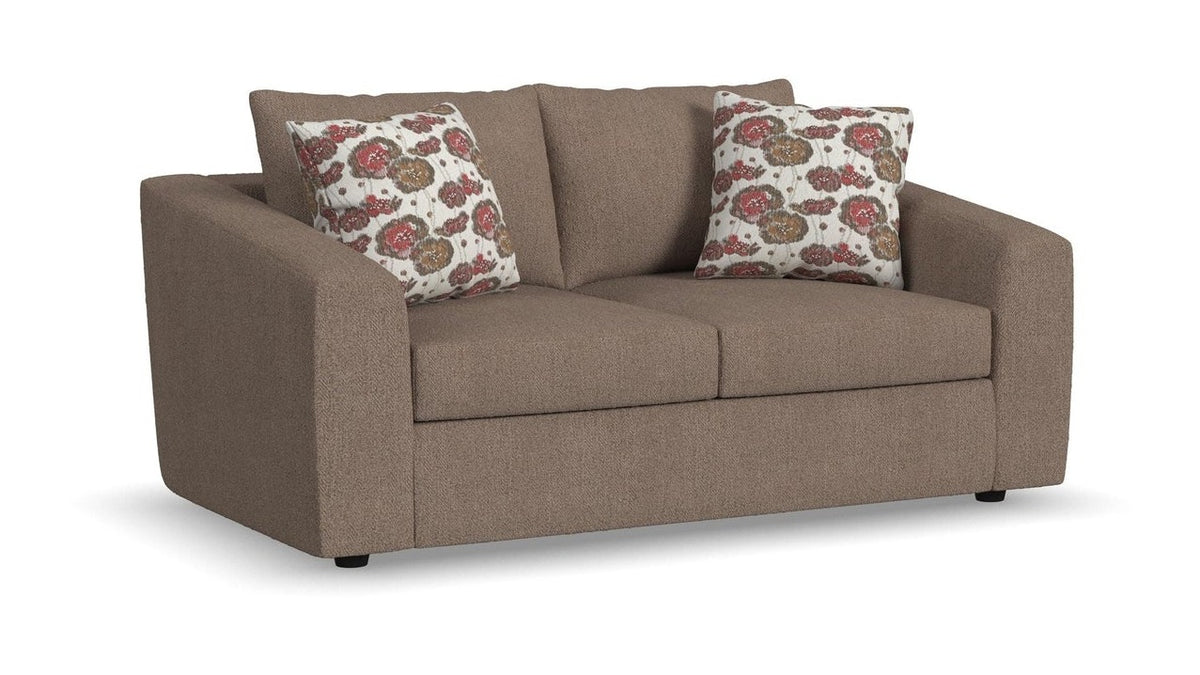 Chevy - Fabric Loveseat - Brown