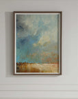 Vista Grande - Framed Desertscape Print - Dark Brown