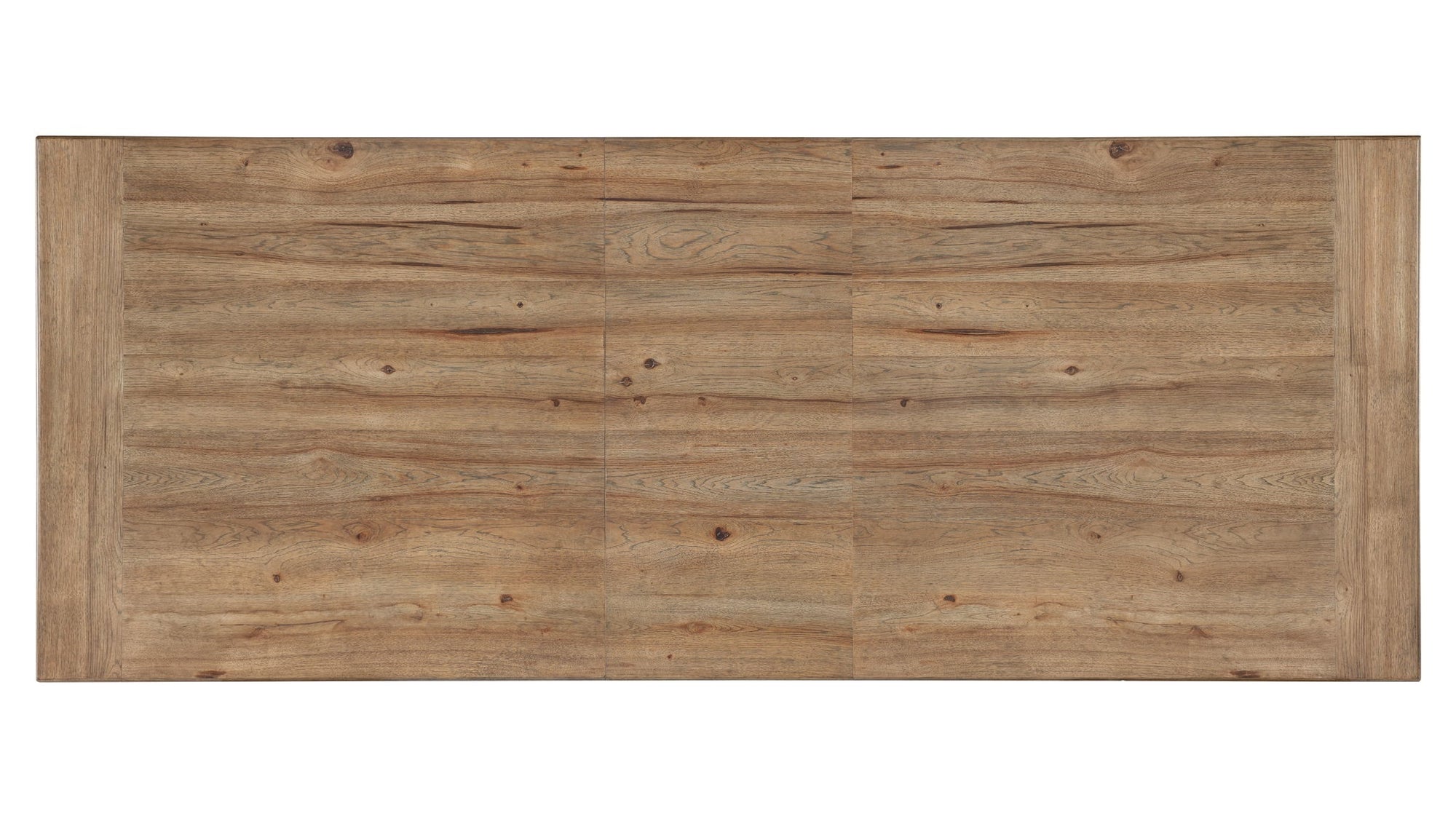 Vineyard Row - Rectangle Dining Table With 2-20" Leaves - Light Brown