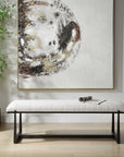 Midas - Long Bench - Black / White