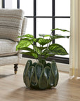 Petal Pinch - Indoor-Outdoor Bowl - Green
