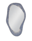 Rhodes - Wall Mirror - Blue / White