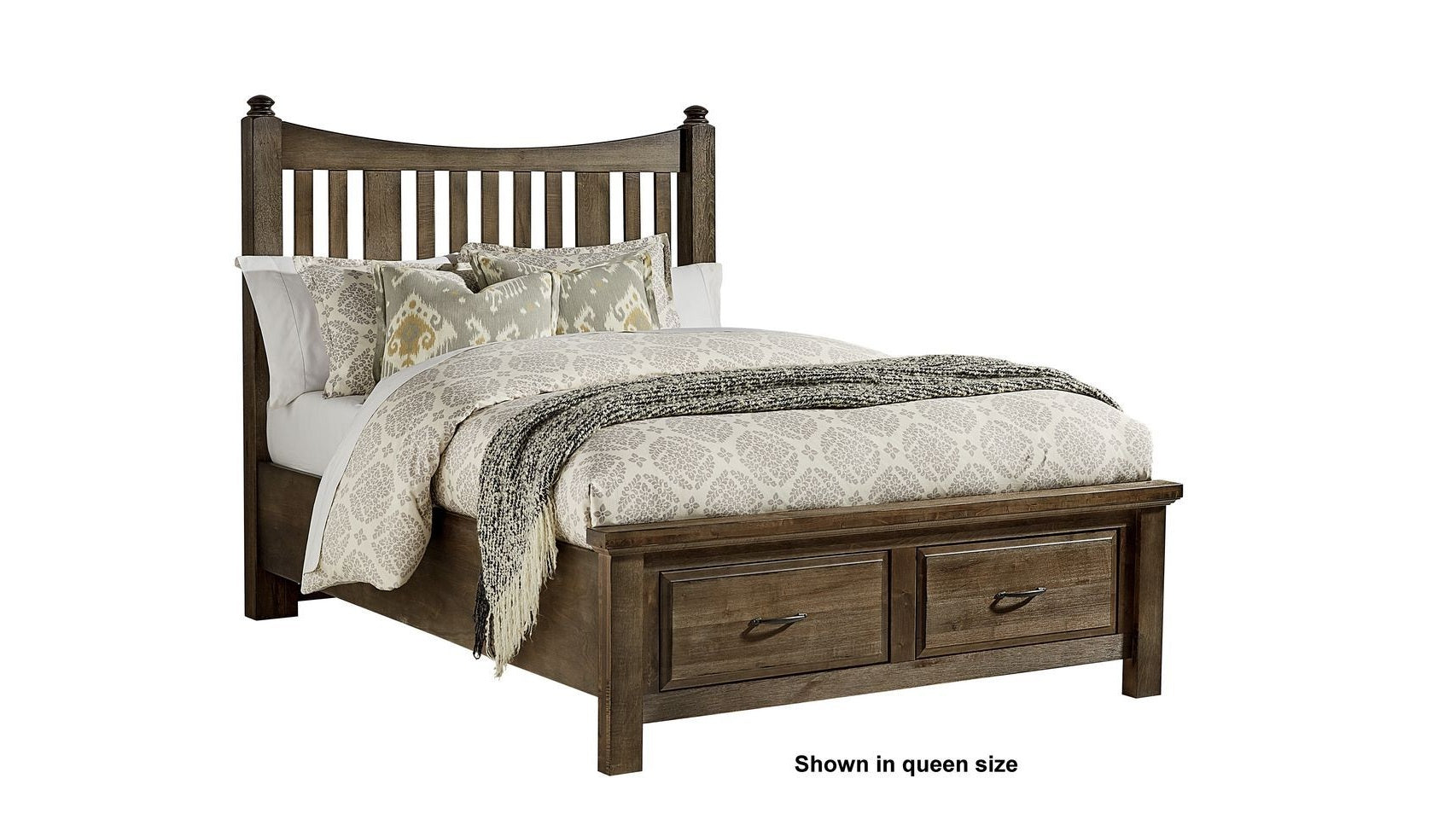 Maple Road - Slat Poster Storage Bed