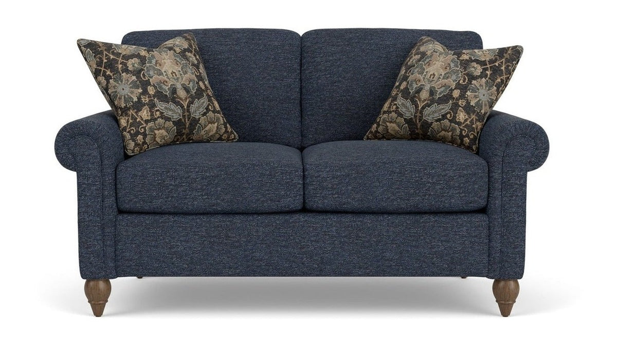 Moxy - Fabric Loveseat With Rolled Arms