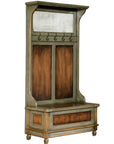 Riyo - Distressed Hall Tree - Light Brown