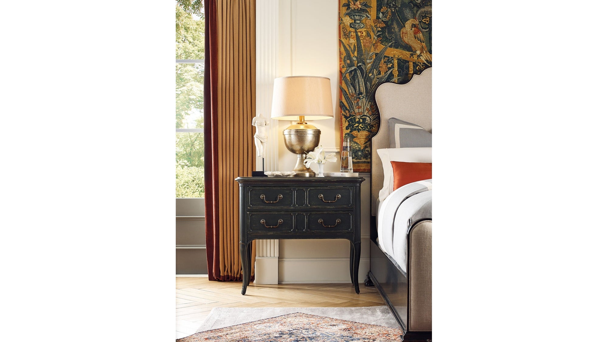 Charleston - Two-Drawer Nightstand