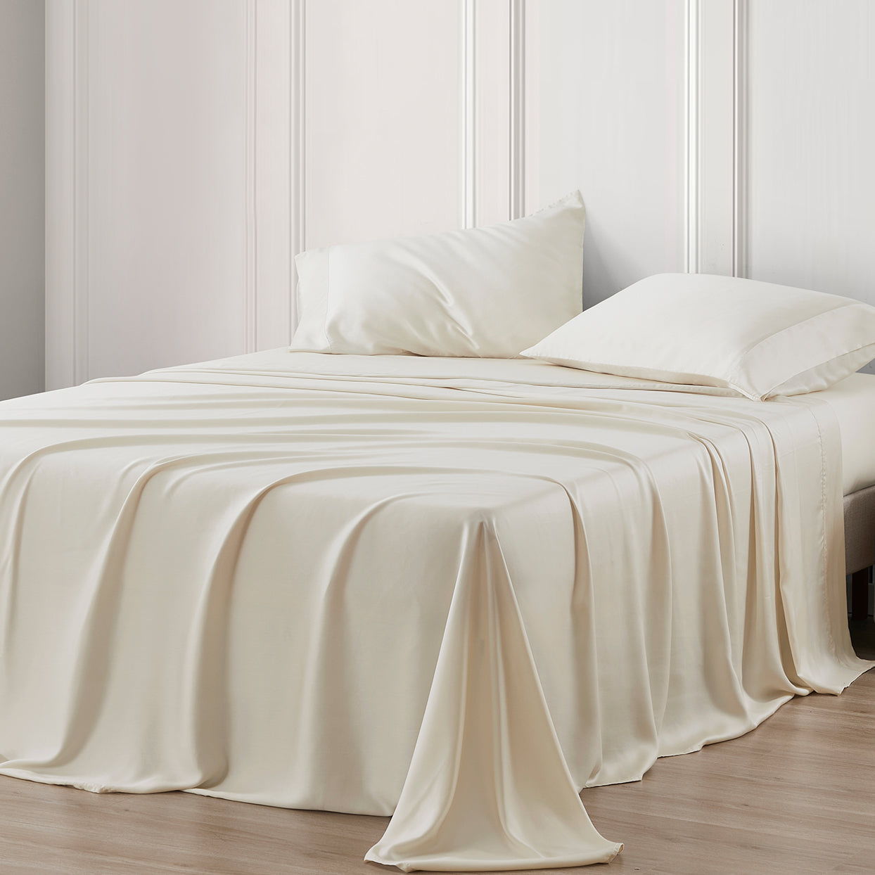 Lyocell - King Eucalyptus Sheet Set (Set of 4) - Ivory