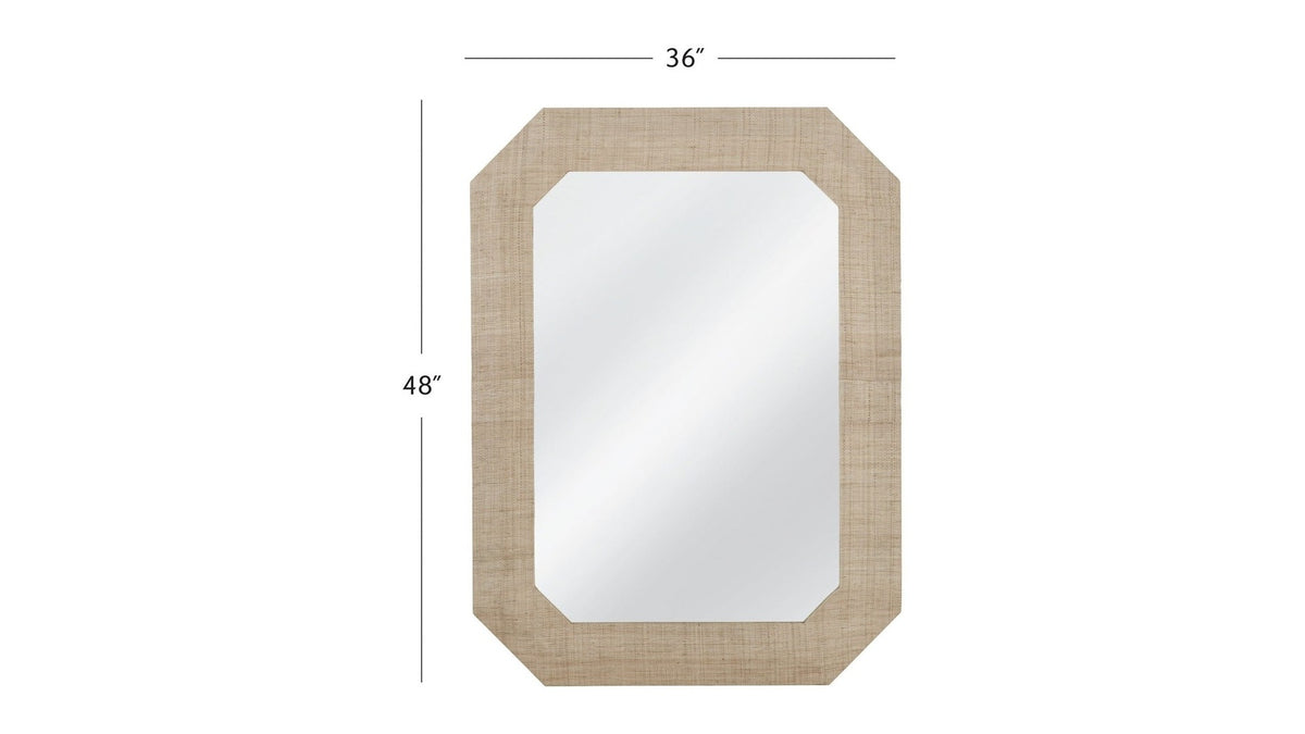 Shashi - Wall Mirror - Beige