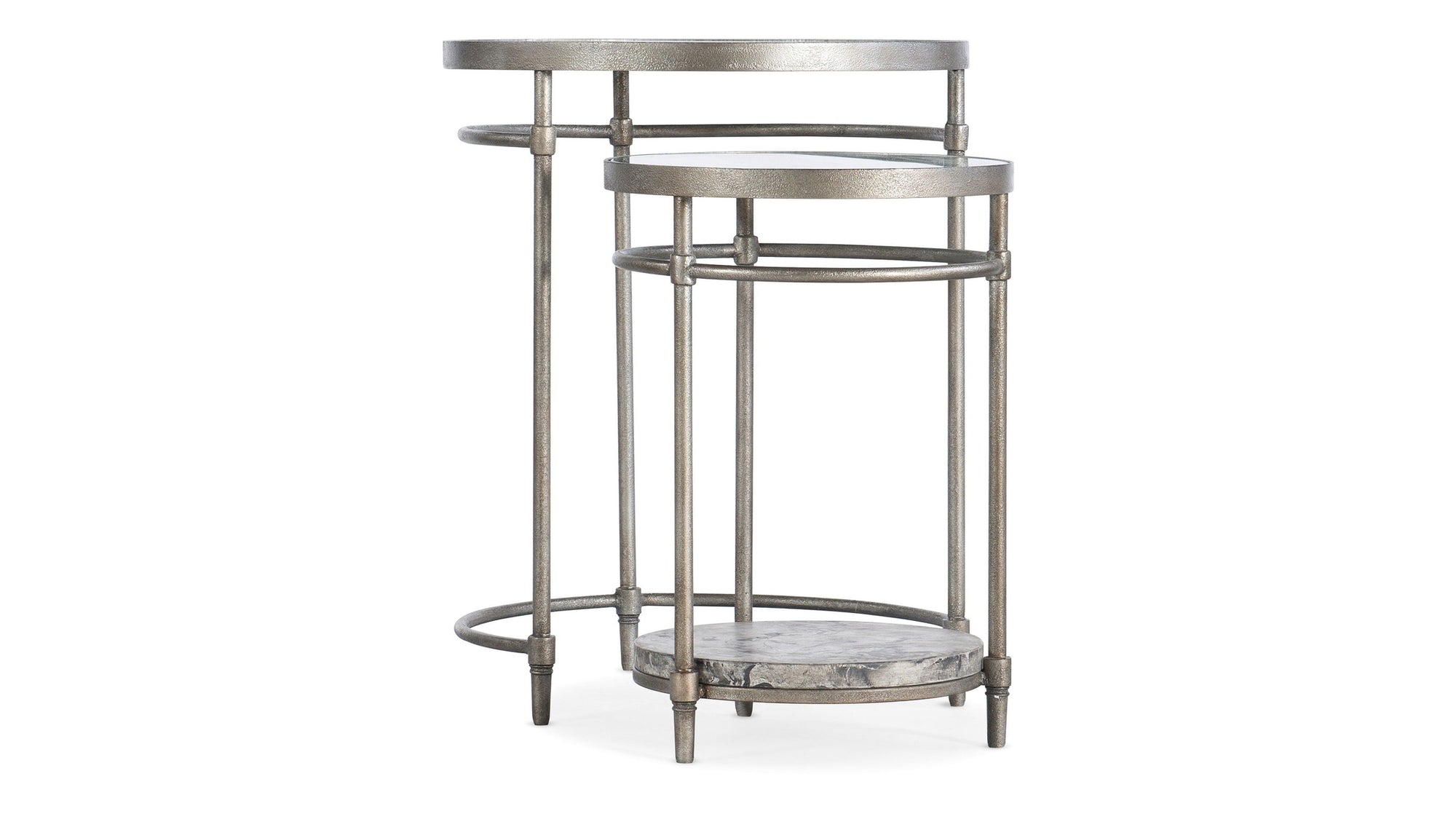 Commerce And Market - Nesting Tables - Gray