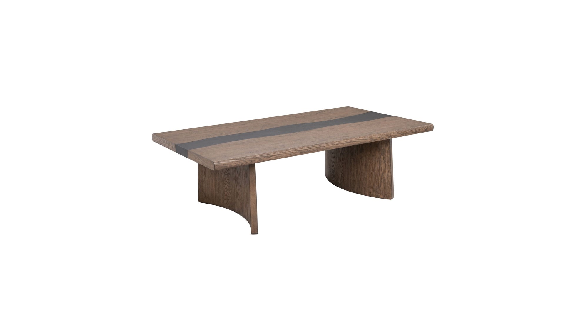 Lyra - Rectangular Coffee Table - Dark Brown