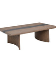 Lyra - Rectangular Coffee Table - Dark Brown