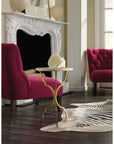 Commerce And Market - Round Martini Table - Gold