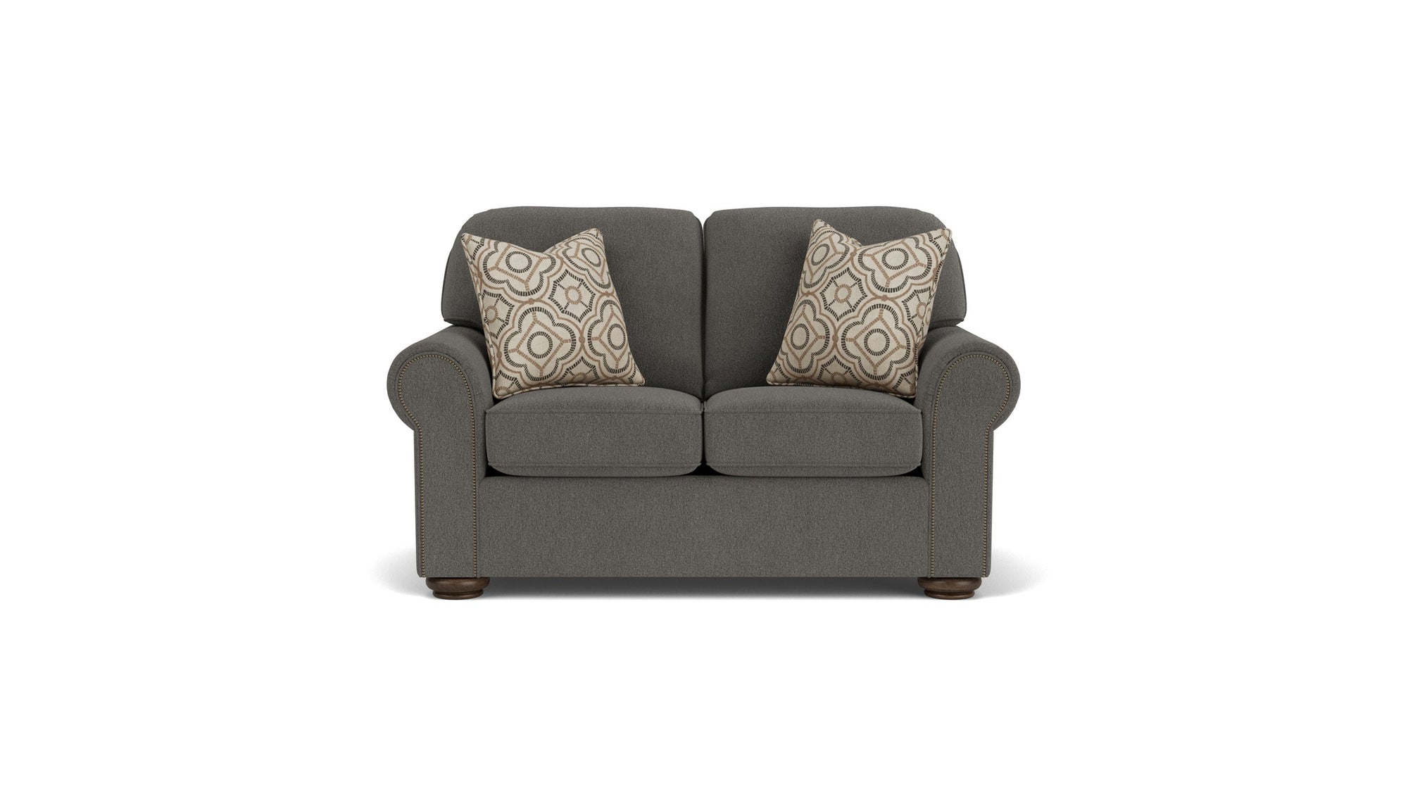 Preston - Fabric Loveseat With Nailhead Trim