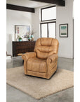 Lucas - Power Lift Recliner With Power Headrest, Power Lumbar And 3 Zone Heat