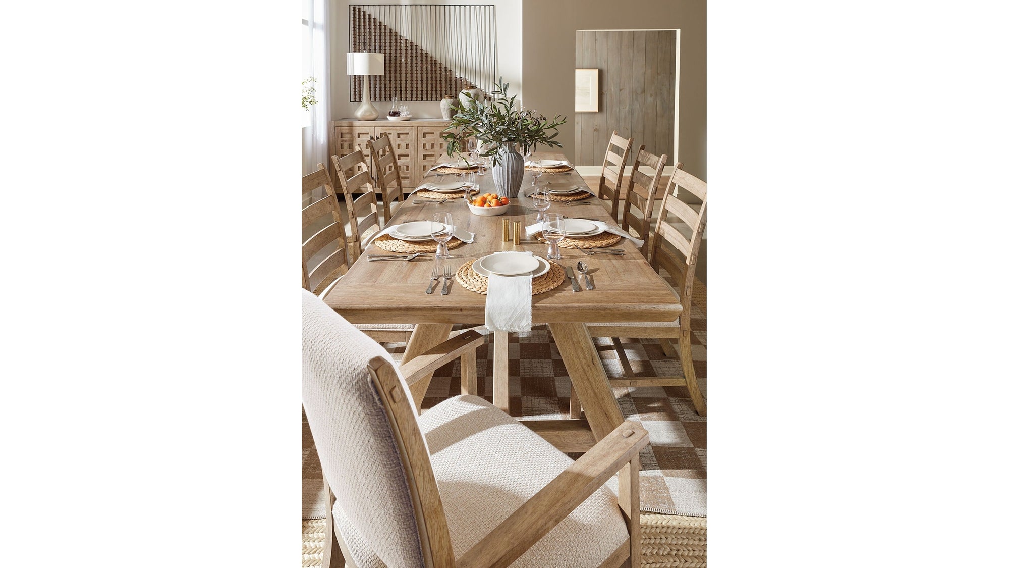 Vineyard Row - Buffet - Light Brown