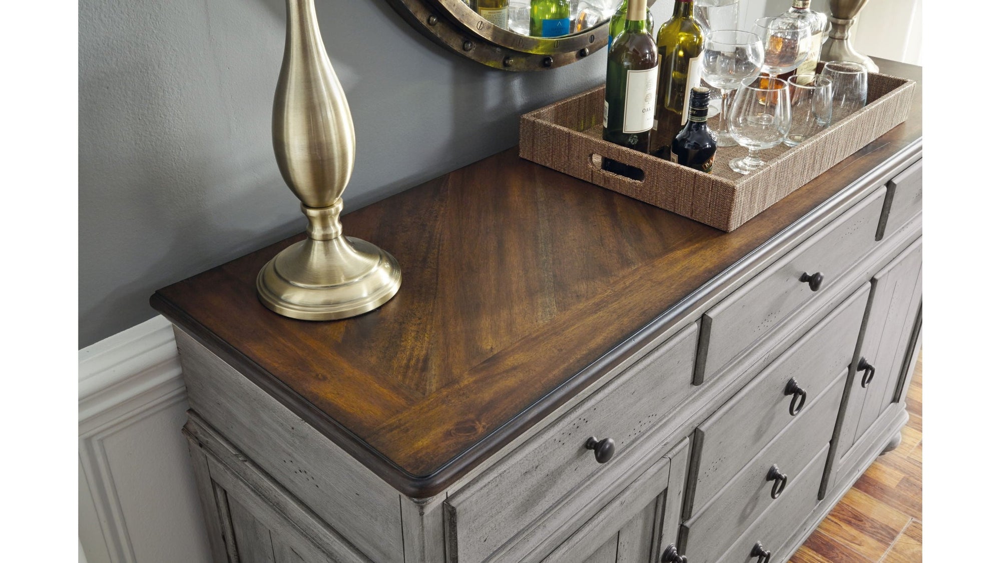 Plymouth - Buffet - Gray