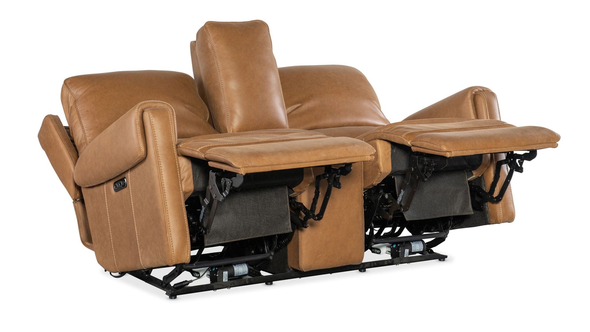 SS - Somers Power Console Loveseat With Power Headrest