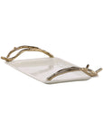 Baldwin - Tray - Beige / Gold