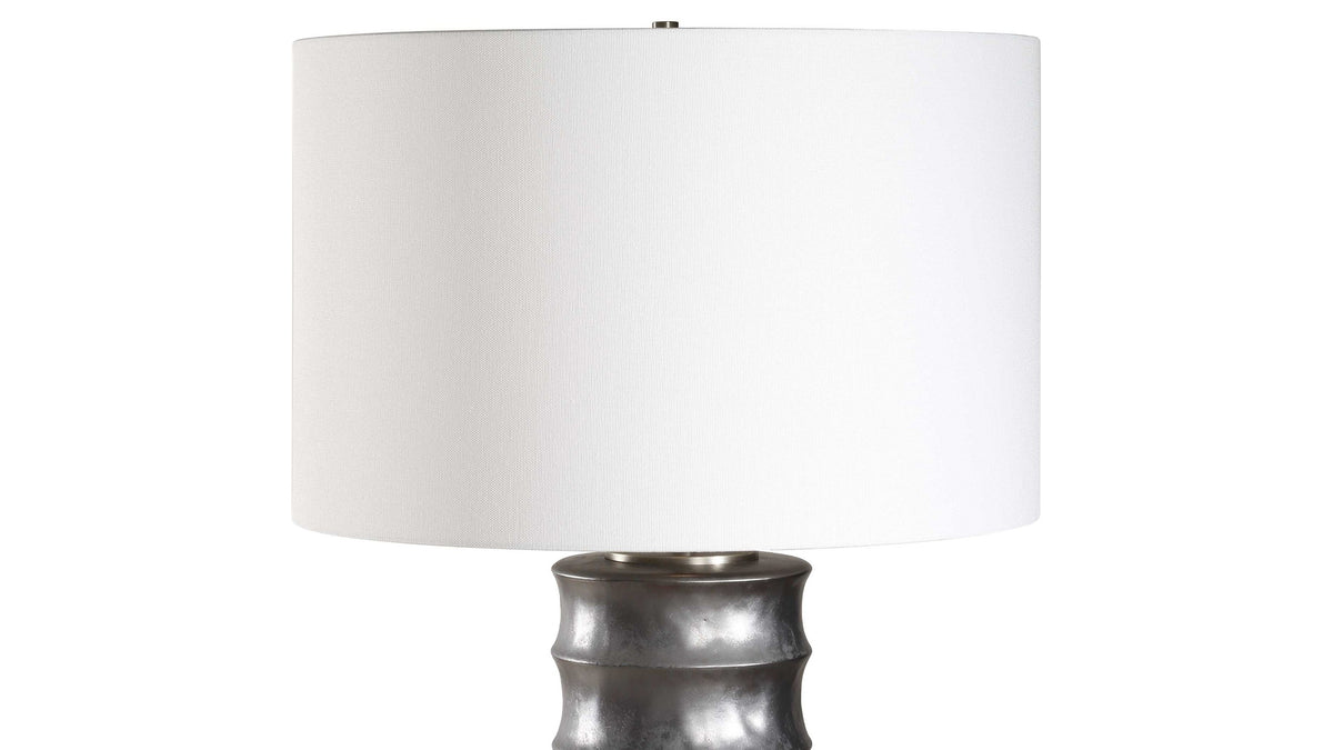Corvair - Scalloped Table Lamp - Bronze
