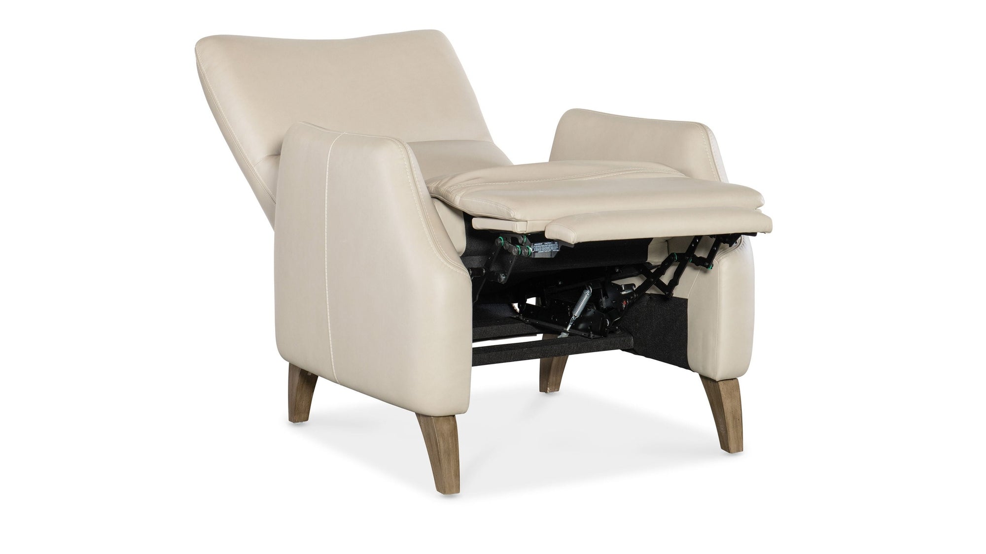 RC - Rumero Press Back Recliner - White