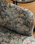 Ansel - Tapestry Swivel Chair - Green